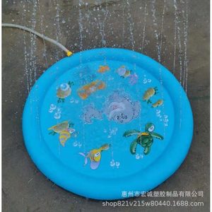 Water Spray Mat PVC 1.5cm Thickness <b>Educational</b> <b>Toy</b> For 2-4 Years Home Use Unisex Play Mats - Product Image 5