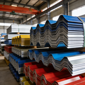 Lamiere Zincate di Grado Industriale, Pannelli per Tetti, Produttore di Pannelli in Acciaio Ondulato Verniciato a Colori - Product Image 3