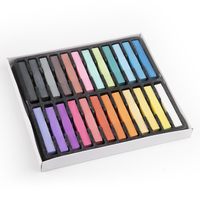 Ensemble de couleurs Pastel professionnelles, huile Non toxique, 24 couleurs, pour enfants, offre spéciale,