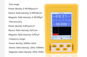 BR-9C 2-in-1 el dijital ekran elektromanyetik radyasyon nükleer dedektörü EMF Geiger sayacı tam fonksiyonlu tipi test cihazı - Product Image 3