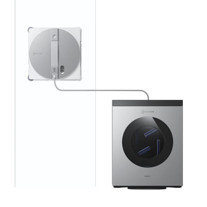 หุ่นยนต์ทำความสะอาดกระจกอัจฉริยะ ECOVACS WINBOT W3 OMNI พร้อมสถานีล้างแบบ Vortex, ระบบทำความสะอาดแผ่นกรองอัตโนมัติ, ควบคุมผ่านแอป - Product Image 3