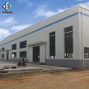 Long-span Portable Metal Steel Frame Warehouse Iron Structure Building