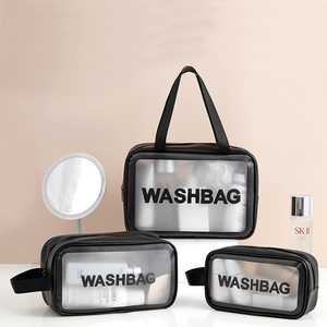 Nouveauté, trousse cosmétique de grande capacité pour femmes, trousse de toilette étanche avec fermeture à glissière, trousse de toilette élégante pour femmes - Product Image 1