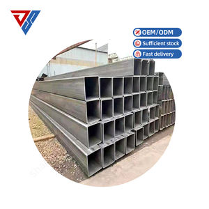 2x2 tubo quadrato in ferro 3x3 4x4 tubo quadrato zincato sezione scatola in acciaio zincato tubo quadrato fornitori - Product Image 1