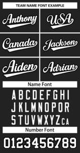 Op maat gemaakt zwart-wit-zwart klassiek baseballshirt voor dames - Product Image 5