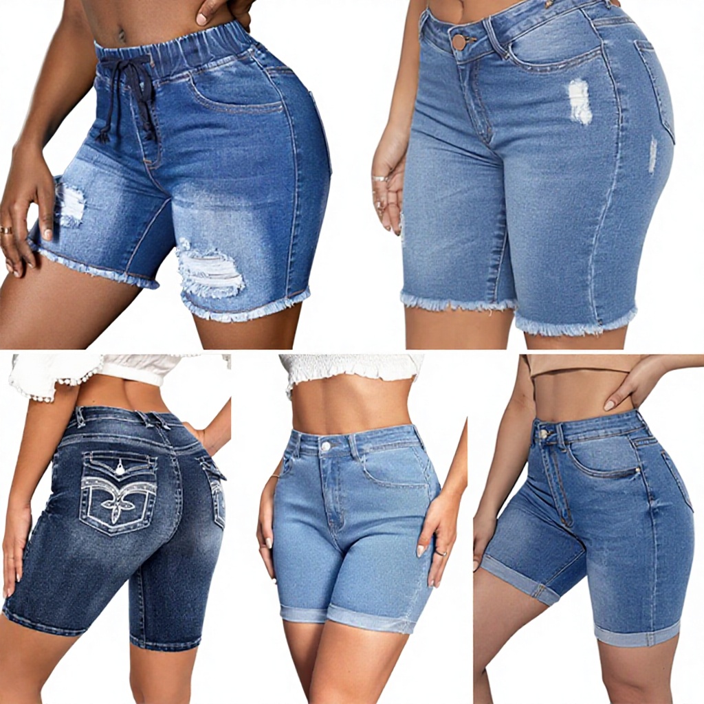 Trending Now: Ladies Short Jeans Pants - High Street Style