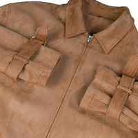 Service OEM, vestes bomber courtes personnalisées, vestes de baseball, coton premium, veste zippée pour homme, printemps