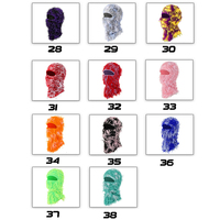 Cagoule de ski en détresse Shiesty Yeat Airsoft personnalisé camouflage tricoté masque facial bonnet hiver cache-cou pour hommes femmes