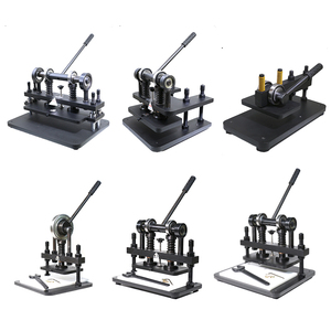 Nueva máquina troqueladora de cuero de papel Manual de alta resistencia, máquina troqueladora Manual, máquina troqueladora de cuero - Product Image 1