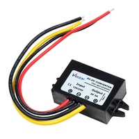 Convertisseur abaisseur DC-DC 12V/24V vers 5V 5A/10A avec puissance maximale de 25W/50W, efficacité de 93%, certifié CE