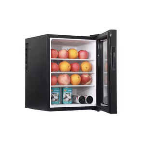 Mini Refrigeradores al por Mayor para el Hogar, 30L 40L, Logotipo Personalizado, Puerta de Vidrio, Precio de Fábrica para Hoteles - Product Image 1