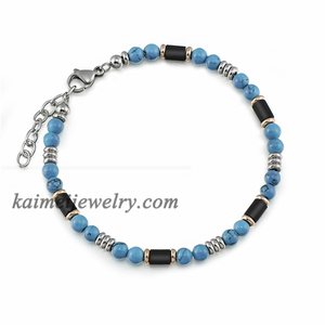 Vendita di Prodotti Della Pietra Preziosa Del Turchese <span class=keywords><strong>Uomo</strong></span> Rose Gold Buddha Bracciale <span class=keywords><strong>Rosario</strong></span> - Product Image 2