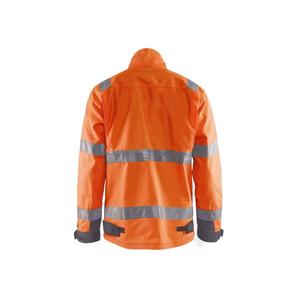 BLAKLADER - 406418115396XXL <b>Hi</b>-<b>Vis</b> <b>jacket</b> <b>Orange</b>/Mid grey - EAN 7330509747797 <b>HI</b>-<b>VIS</b> WORKWEAR - Product Image 2