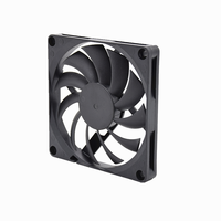 Ventilateur axial sans balais 8010 DC 5V 12V 24V ultra-mince à double roulement à billes pour le refroidissement des ordinateurs, des processeurs, des téléviseurs intelligents et des décodeurs