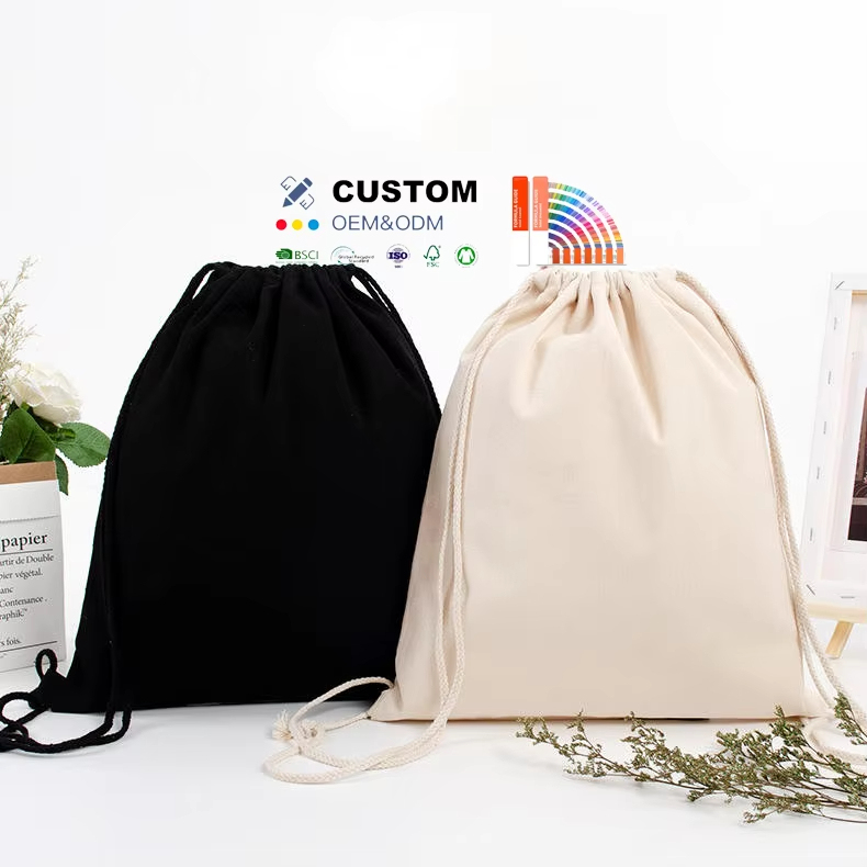 High Quality Custom Logo Drawstring Backpack