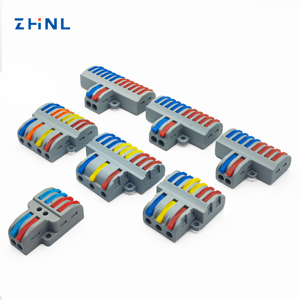 Snel/Snel Multifunctionele N-In-N-Uit Klemmenblok Compacte Verbindingsdraad Naar Draadconnector Voor Stroomtoepassingen - Product Image 4