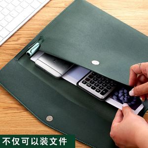 Sophisticated B5 Leather File Organizer <b>A4</b> Size for Archiving & Carrying Office Papers Promotion - Product Image 2
