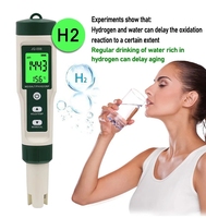 Moniteur de qualité de l'eau HEDAO JQ006, haute précision, 10 en 1, pH-mètre portable, TDS, ORP-mètre pour piscines