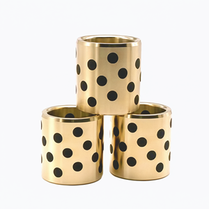 Buje de Bronce con Grafito JDB, Lubricante Sólido para Carga Pesada y Deslizamiento a Baja Velocidad - Product Image 1