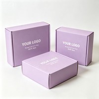 Boîte en carton ondulé personnalisée pour vêtements, vente en gros, boîtes d'expédition en carton pour vêtements, boîte d'expédition pour vêtements avec encre de soja