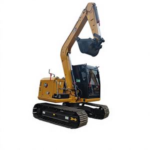 รถขุดดินระบบไฮดรอลิกขนาดเล็กใช้ Cat307ถังขนาด7ตันสำหรับกล้วยไม้36.5KW มอเตอร์0.31เมตร - Product Image 1