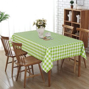 Mantel Rectangular de Vinilo 100% Impermeable, Resistente al Aceite y a las Salpicaduras, Mantel de PVC Fácil de <span class=keywords><strong>Limpiar</strong></span> <span class=keywords><strong>para</strong></span> <span class=keywords><strong>Mesa</strong></span> de Comedor - Product Image 2