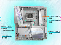 Ventes Flash Nouveauté Z890 AORUS TACHYON DUO X ICE DX WIFI7 DDR5 de Giga