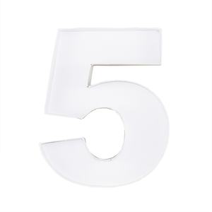 Caja de Regalo de Cartón con Forma de Número, Rellenable con Fresas, para Regalos Dulces de Boda, con Tapa - Product Image 4