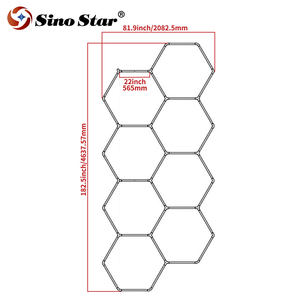 4.6M x 2M(15 pieds x 6,6 pieds) 272W Station <span class=keywords><strong>de</strong></span> beauté <span class=keywords><strong>de</strong></span> voiture plafonnier Anti-éblouissement entretien <span class=keywords><strong>de</strong></span> la voiture nettoyage lampe <span class=keywords><strong>de</strong></span> toit pour <span class=keywords><strong>Garage</strong></span> SHX11 - Product Image 2