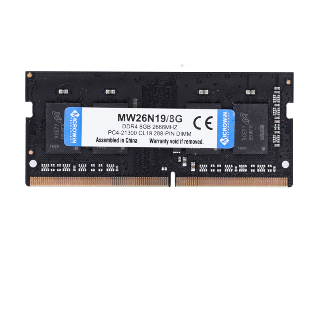 16 GB Ram Memory, 4 Bus Bits 2666MHz Used Part With Functional Manufacturing Defect, Reconditioned for Industrial Use