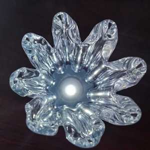 Bougeoir <span class=keywords><strong>en</strong></span> <span class=keywords><strong>verre</strong></span> <span class=keywords><strong>soufflé</strong></span> à la main-Cadeau artisanal unique pour la décoration intérieure - Product Image 2