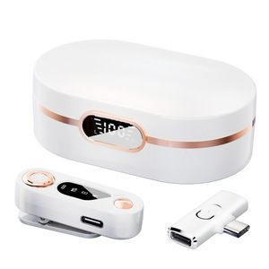 Nouveau microphone cravate sans fil S36 avec réduction de bruit, microphone pour diffusion en direct, affichage LED, avec étui de charge - Product Image 1