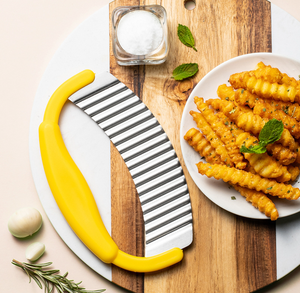 Cortador de Papas Fritas y Waffles YIGO con MOQ Bajo, para Patatas y Zanahorias, de Acero Inoxidable, Herramienta para Patatas Fritas Onduladas - Product Image 2