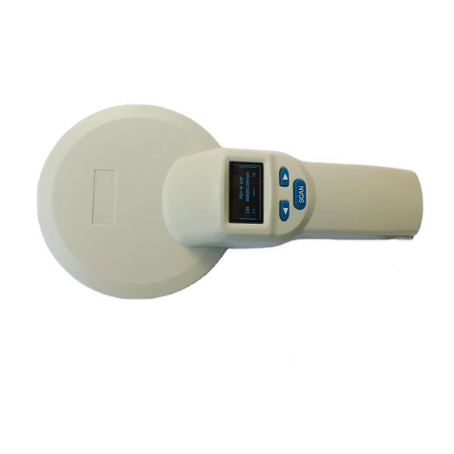 10-30cm Reading Distance Portable 134.2KHZ LF RFID Pets Glass Microchip Sheep Pig Cattle Ear Tag Reader