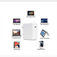 Chargeur USB-C 96W pour ordinateur portable, adaptateur secteur à charge rapide pour MacBook Pro et ordinateurs portables, chargeur mural Type C PD