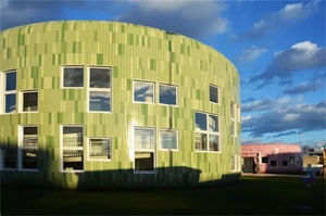 Baguette de façade ventilée en terre cuite émaillée colorée Togen pour la décoration de revêtement mural - Product Image 4