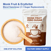 JULYHEALTH Monk Fruit & Erythritol Mengsel Zoetstof Calorievrij Suiker 0cal 0suiker 0vet Koffie 1x Zoetheid