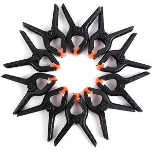 Pince à ressort en nylon en forme de A de 9 pouces, clip photo en plastique réutilisable pour le bricolage, le travail du bois et la configuration de fonds - Product Image 1