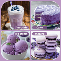 Poudre d'igname 100% naturelle en gros sous marque privée OEM, poudre de patate douce violette 30g, poudre d'Ube