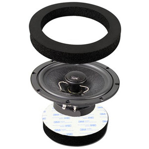 Car Audio Speakers 6.5 Inch With Sound <b>Ring</b> For Door Upgrade Black General Use - Product Image 1