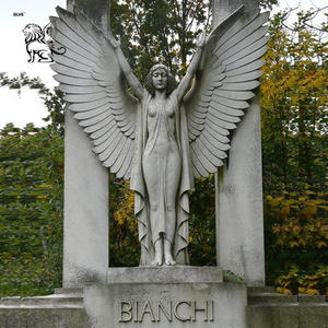 BLVE décoration extérieure grande <span class=keywords><strong>pierre</strong></span> naturelle grecque granit <span class=keywords><strong>ange</strong></span> <span class=keywords><strong>gardien</strong></span> <span class=keywords><strong>Statue</strong></span> marbre <span class=keywords><strong>jardin</strong></span> Sculpture - Product Image 3