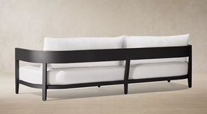 Sofá de Exterior de Aluminio con Arco Arquitectónico Clásico de Estética Atemporal, Conjunto de Muebles de Patio de Metal Soldado con Precisión para Jardín y Balcón - Product Image 4