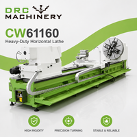 Centre de tournage robuste DRC CW61160-3000 à 4 porte-outils avec 2 axes, broche MT6, 380V