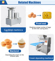 Ligne de production complète automatique de muffins et de petits gâteaux, machine à gâteaux très vendue, ligne de production de muffins