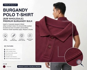 Camiseta Polo de Hombre 100% Algodón, Manga Corta, Tejido Piqué, Color Sólido, Transpirable, Estilo Casual Elegante - Product Image 3