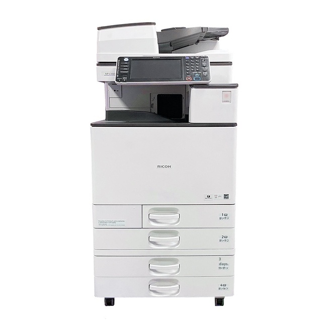 MPC2503 All-In-One A3 Laser Composite Printer Copier Large Network Ricoh Digital Duplicator Black & White & Colorful