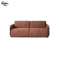 Canapé-lit pliable multifonctionnel JINRUISHENGDA avec zones séparées pour s'asseoir et dormir, canapé-lit double rétractable
