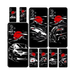 Japón JDM coches deportivos hombres funda de teléfono para <span class=keywords><strong>Samsung</strong></span> A51 A71 A21S A12 A11 A31 A52 A41 A32 A01 A23 <span class=keywords><strong>A33</strong></span> A53 A73 A03S A13 5G cubierta - Product Image 1