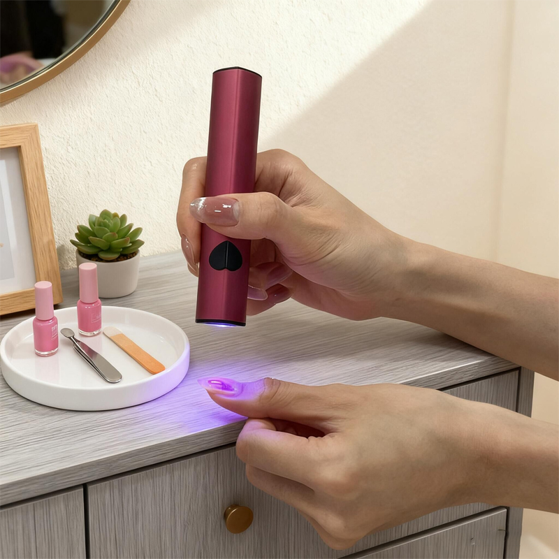 JW898 New Product Portable Nail Dryer Fast Curing Chargeable Mini UV LED Nail Lamp