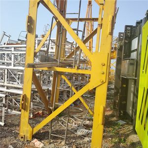 Patas de Soporte Precolocadas para Sección de Mástil de Grúa Torre L46A1 de 1600 mm, Usadas, Origen Shandong, Garantía Certificada de 3 Meses - Product Image 1